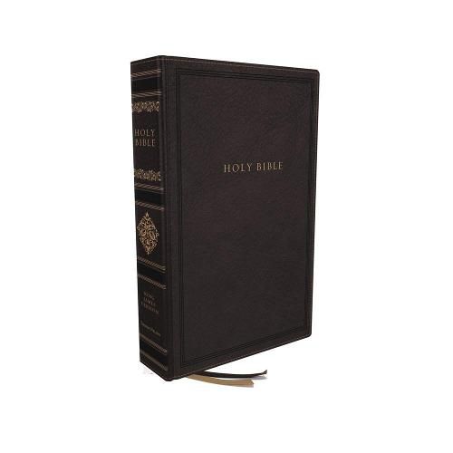 KJV, Personal Size Reference Bible, Sovereign Collection, Leathersoft, Black, Red Letter, Thumb Indexed, Comfort Print: Holy Bible, King James Version