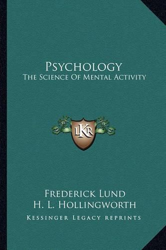 Psychology: The Science of Mental Activity