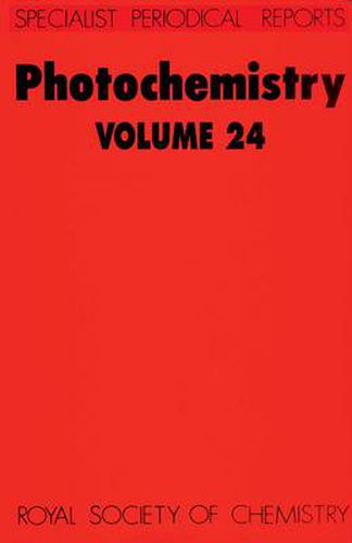 Cover image for Photochemistry: Volume 24