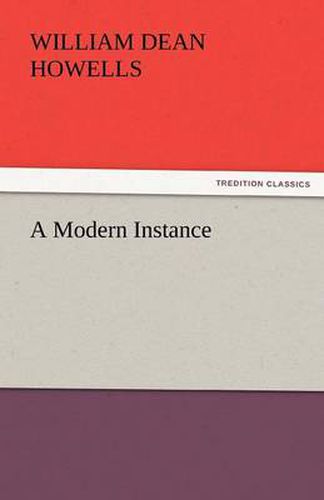 Cover image for A Modern Instance