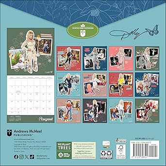 Dolly Parton 2026 Wall Calendar