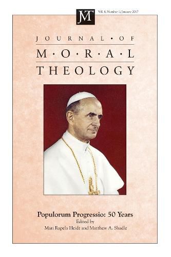 Cover image for Journal of Moral Theology, Volume 6, Number 1