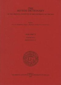 Cover image for Hittite Dictionary of the Oriental Institute of the University of Chicago. Volume S fascicle 2