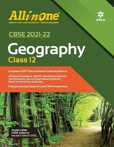 Cover image for Cbse All in One Geography Class 12 for 2022 Exam