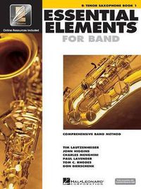 Cover image for Essential Elements for Band - Book 1 - Tenor Sax: Comprehensive Band Method