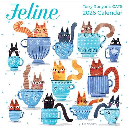 Cover image for Feline 2026 Wall Calendar