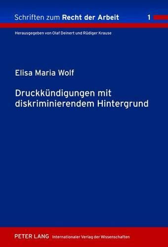 Cover image for Druckkuendigungen Mit Diskriminierendem Hintergrund