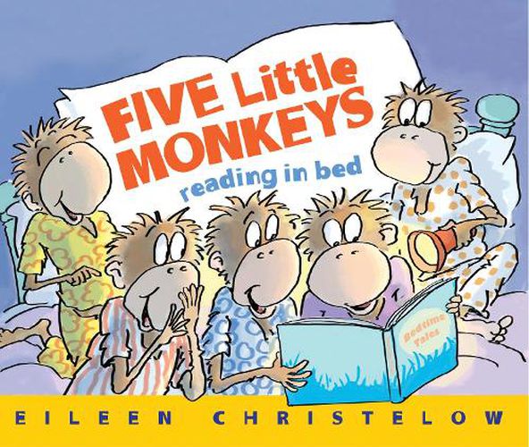 Cover image for Five Little Monkeys Reading in Bed