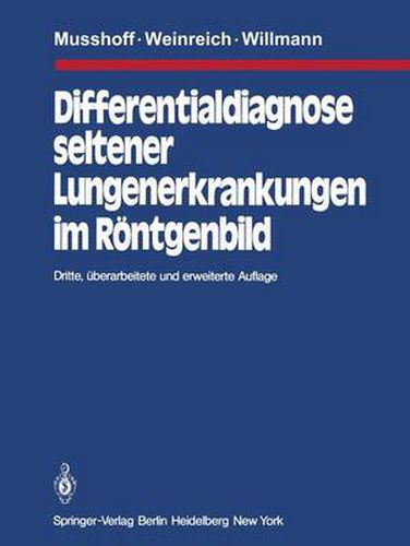 Cover image for Differentialdiagnose seltener Lungenerkrankungen im Roentgenbild