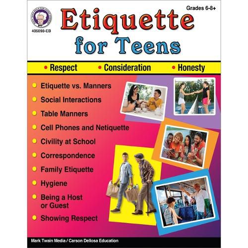 Cover image for Etiquette for Teens