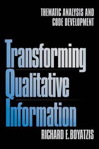 Cover image for Transforming Qualitative Information: Thematic Analysis and Code Development