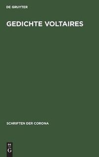 Cover image for Gedichte Voltaires: Schriften Der Corona X