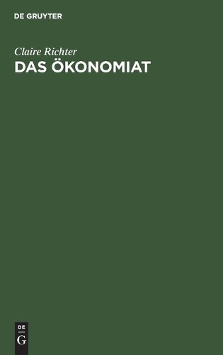 Cover image for Das OEkonomiat
