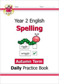 Cover image for New KS1 Spelling Daily Practice Book: Year 2 - Autumn Term