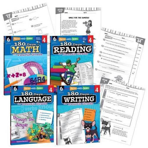 180 Days of Practice Grade 4 Bundle (Grade 4)