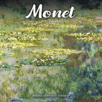 Cover image for Monet Calendar 2025 Square Artist Wall Calendar - 16 Month