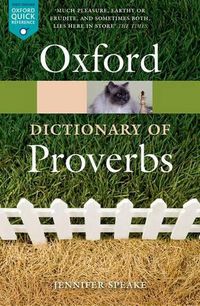 Cover image for Oxford Dictionary of Proverbs