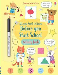 Cover image for Wipe-Clean All You Need to Know Before You Start School Activity Book