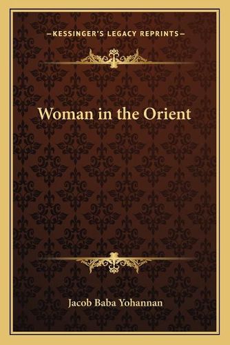 Cover image for Woman in the Orient