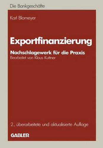 Cover image for Exportfinanzierung