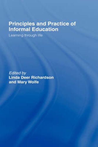 Cover image for Principles and Practice of Informal Education: Learning Through Life