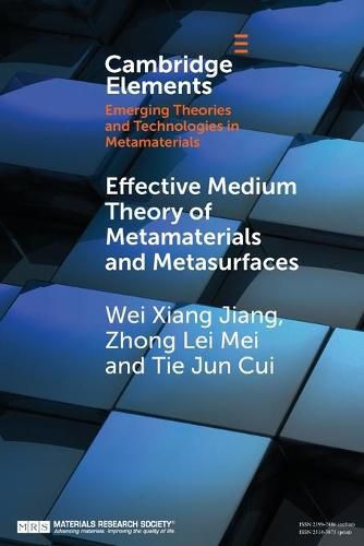 Cover image for Effective Medium Theory of Metamaterials and Metasurfaces