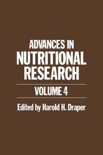 Advances in Nutritional Research