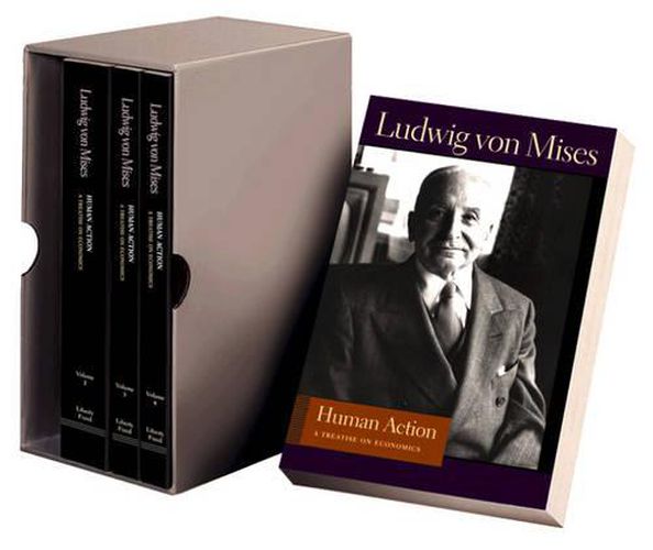 Cover image for Human Action (4-Volume Set): A Treatise on Economics