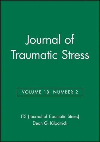 Cover image for Journal of Traumatic Stress, Volume 18, Number 2