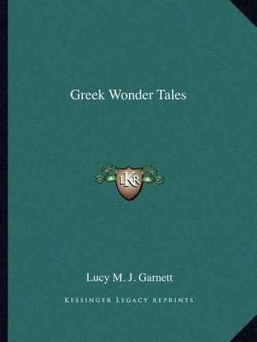 Cover image for Greek Wonder Tales