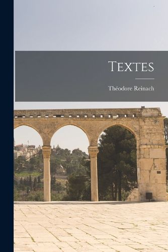 Cover image for Textes