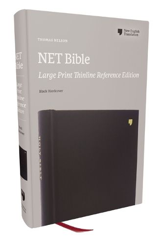 Cover image for NET Bible, Large Print Thinline with Cross References, Hardcover, Comfort Print (Thumb Indexed)