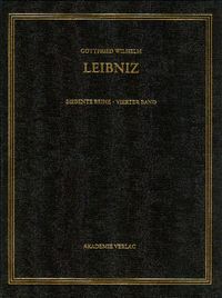 Cover image for Gottfried Wilhelm Leibniz. Samtliche Schriften und Briefe, BAND 4, 1670-1673. Infinitesimalmathematik