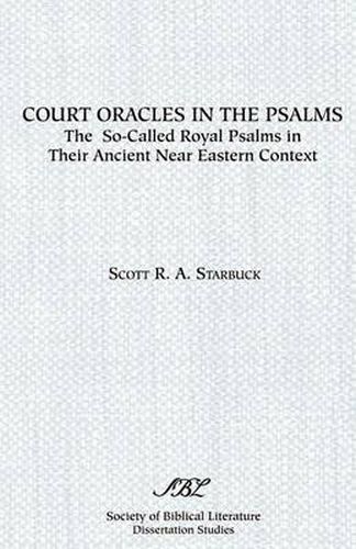 Cover image for Court Oracles in the Psalms