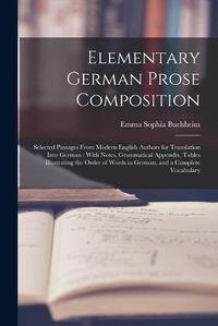 Cover image for Elementary German Prose Composition