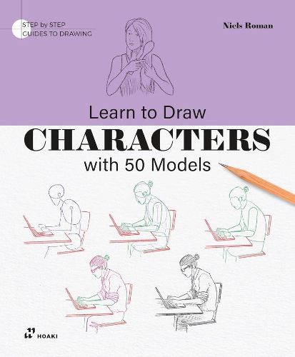 Cover image for Learn to Draw Characters with 50 Models