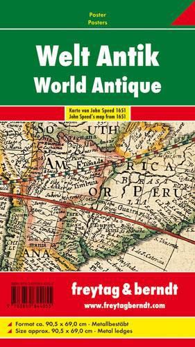 Cover image for World Map Provided with Metal Ledges/Tube