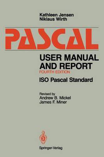 Cover image for Pascal User Manual and Report: ISO Pascal Standard