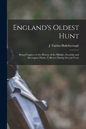 Cover image for England's Oldest Hunt