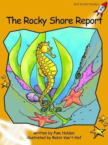 Cover image for Red Rocket Readers: Fluency Level 4 Fiction Set B: The Rocky Shore Report (Reading Level 21/F&P Level L)