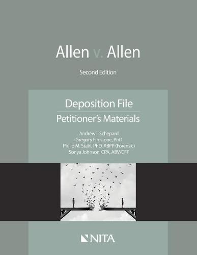 Cover image for Allen V. Allen: Deposition File, Petitioner's Materials