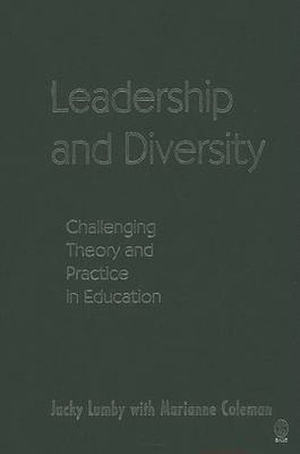 Cover image for Leadership and Diversity: Challenging Theory and Practice in Education