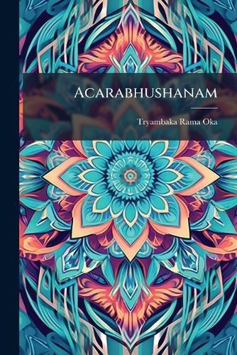 Cover image for Acarabhushanam