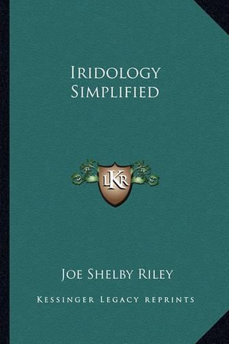 Cover image for Iridology Simplified