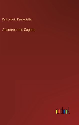 Cover image for Anacreon und Sappho