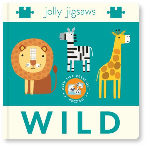 Cover image for Jolly jigsaws - Wild
