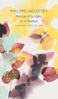 Cover image for Patches of Sunlight, Or of Shadow: Safeguarded Notes, 1952-2005