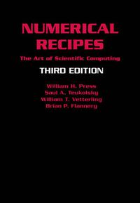 Cover image for Numerical Recipes 3rd Edition: The Art of Scientific Computing