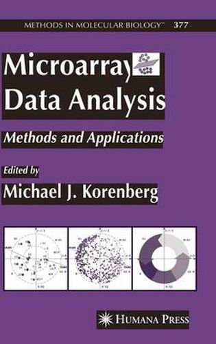 Cover image for Microarray Data Analysis: Methods and Applications