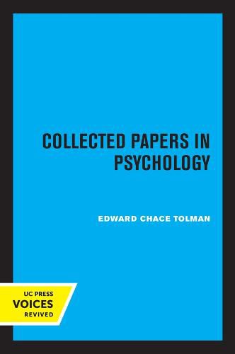 Cover image for Collected Papers in Psychology